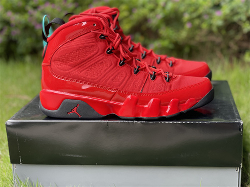 Air Jordan 9 _Pure Original Chile Red_ color_ Chilean red_black goods number_ CT8019-600 size 40-47.5-be9ae1eb